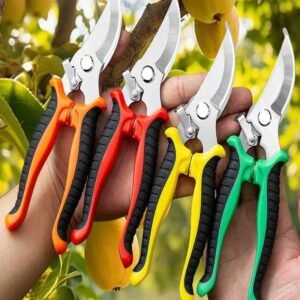 Stainless Steel Garden Pruning Shears for Bonsai and Fruit Picking