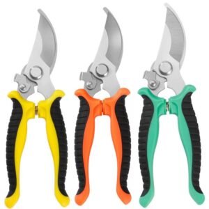 Stainless Steel Garden Pruning Shears for Bonsai and Fruit Picking