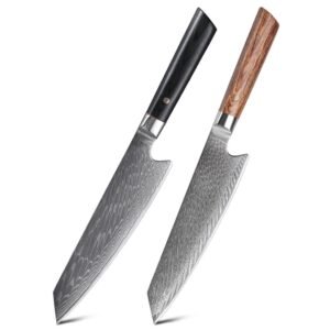 Damascus Kiritsuke Bunka Knife Set Wholesale Program
