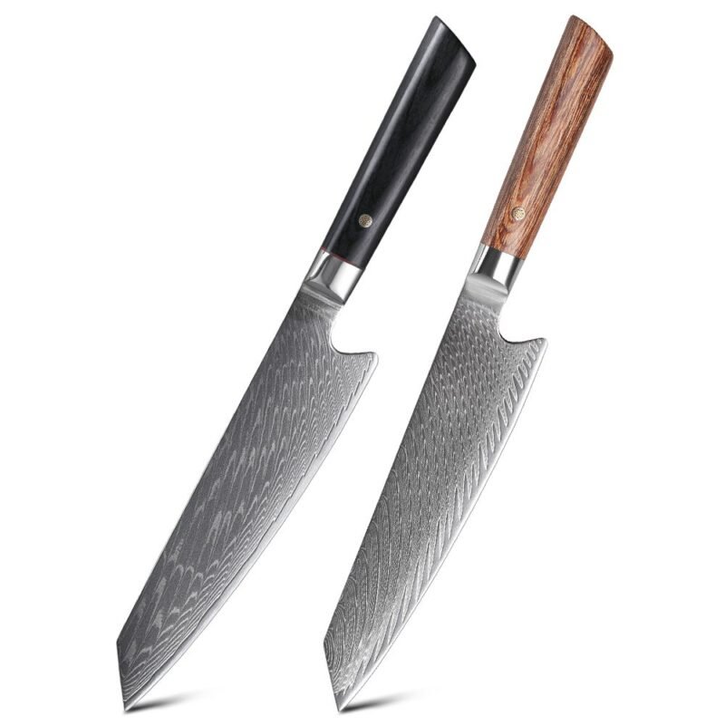 Damascus Kiritsuke Bunka Knife Set Wholesale Program