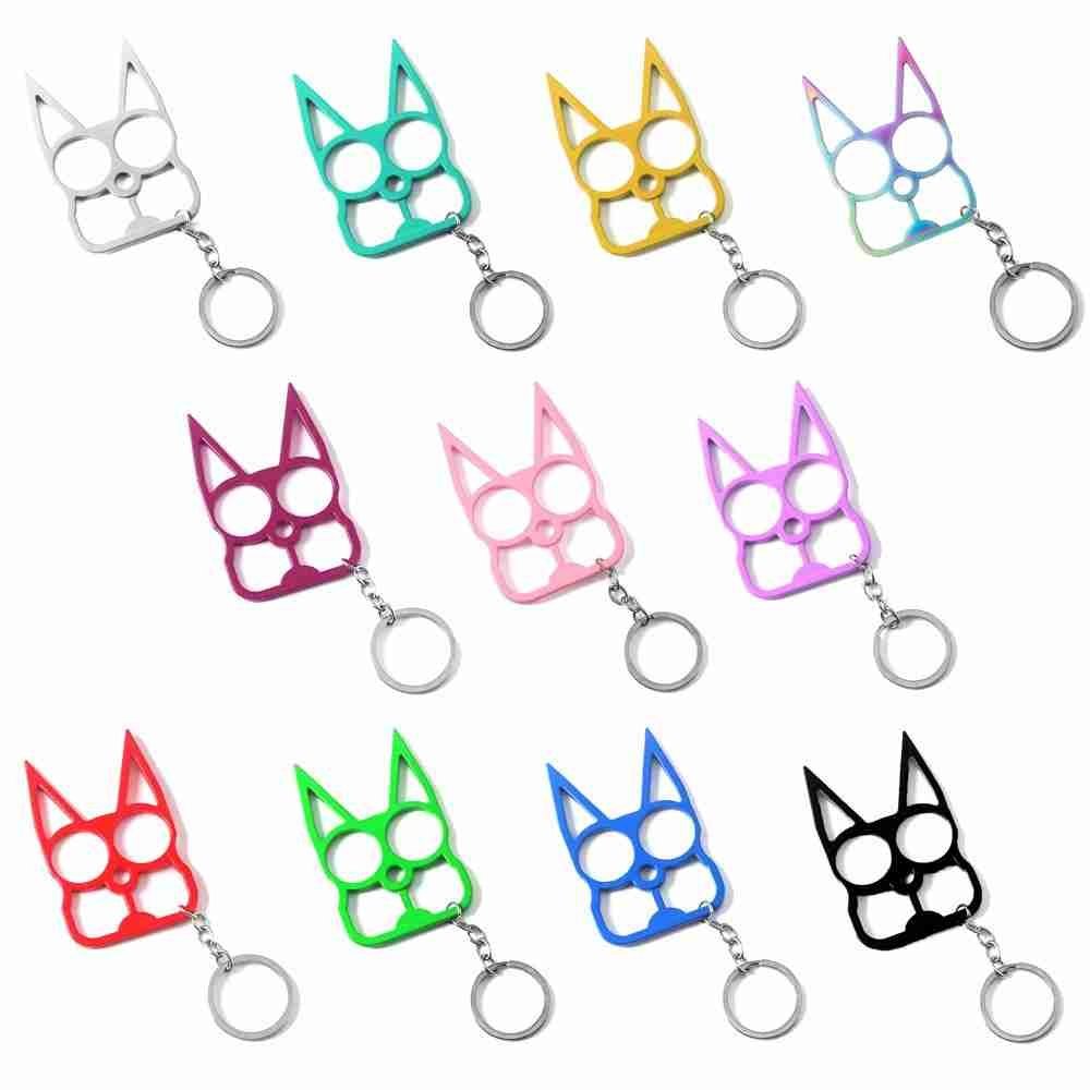 Multi-color-Outdoor-Self-defense-Multifunctional-Keychain-Creative-Wrench-Key-Ring-Pendant-Two-Finger-Buckle-Bag.jpg kitty self defence cat keyring for women protection weapon