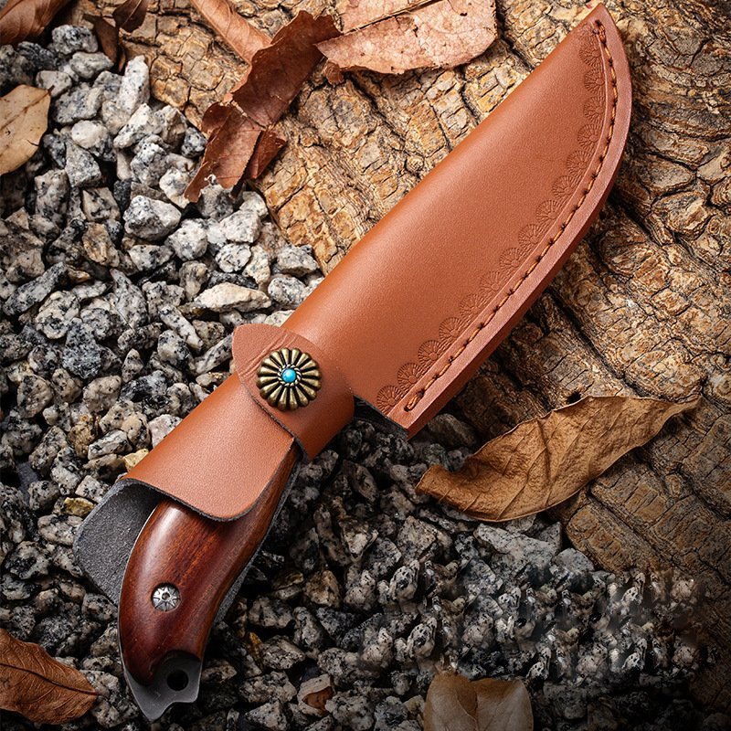Damascus Hunting Knife