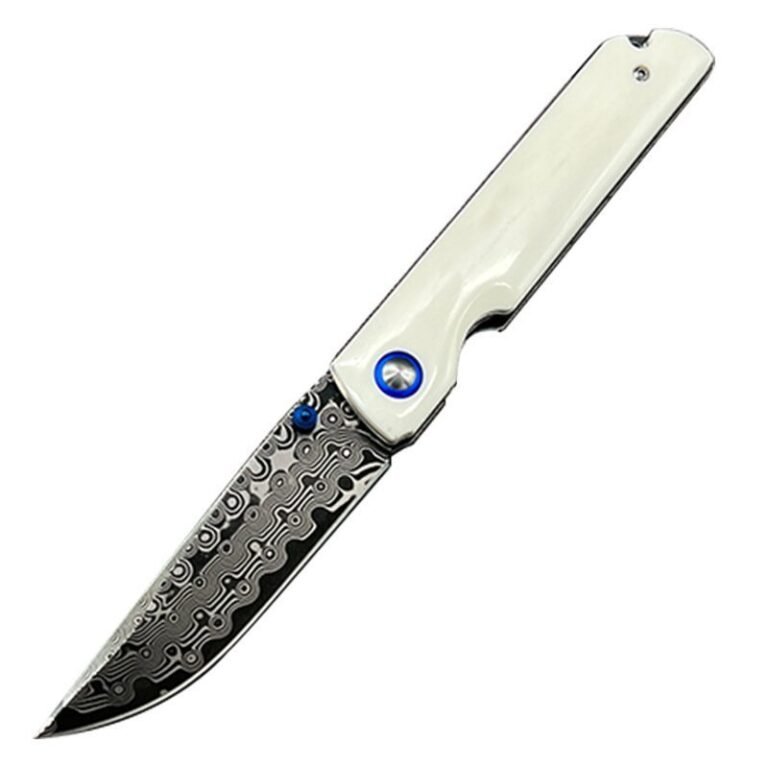 VG10 Damascus Folding Knife