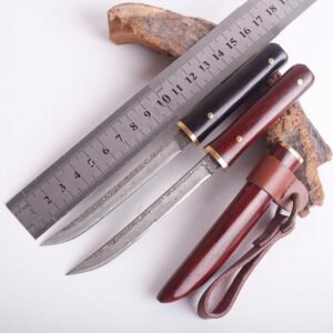 VG10 Damascus Knife with Ebony Handle