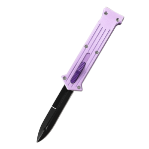 Ice Lilac Rail OTF Knife - Lilac Handle Wholesale Set