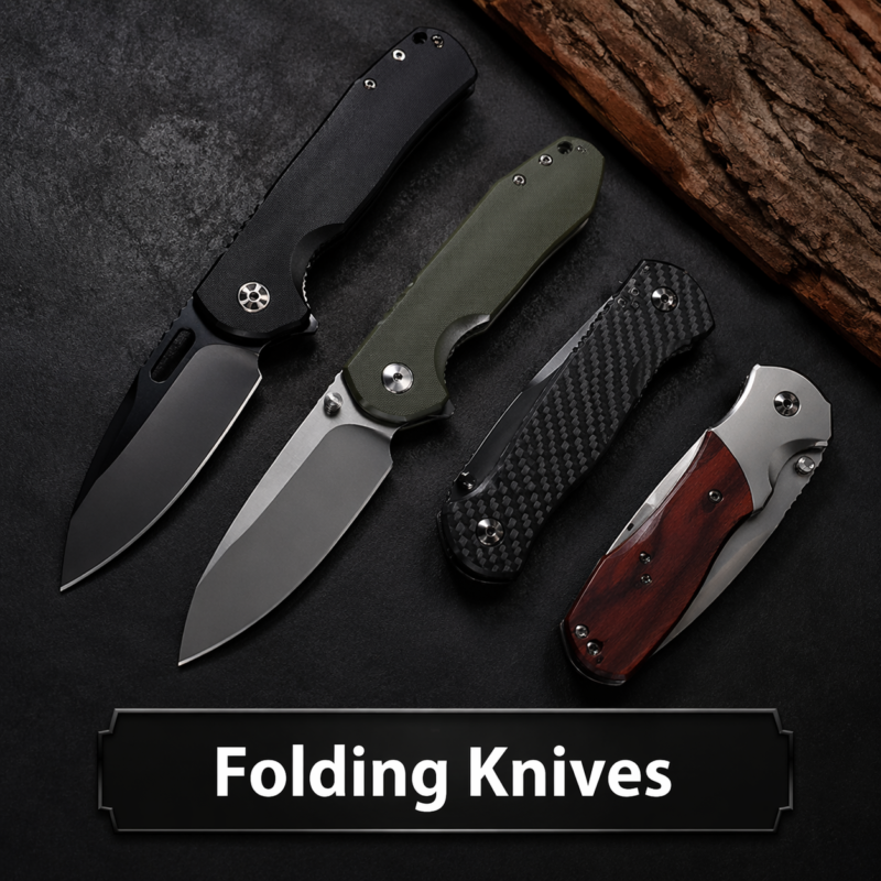 Side-Opening Automatic Knife Wholesale Series 09 - Blue Accent