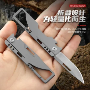 Titanium alloy Camping Outdoor Knife for Wholesale