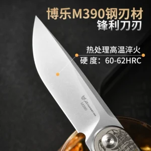 M390 Camping Folding Knife OEM Ready for Wholesale
