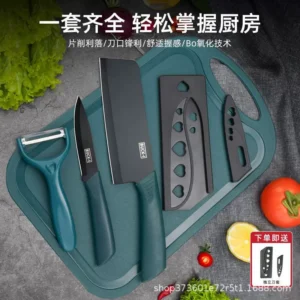 Stainless steel Camping Kitchen Knife Retail Display for Wholesale