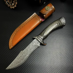 VG10 Camping Damascus Knife Sets for Wholesale