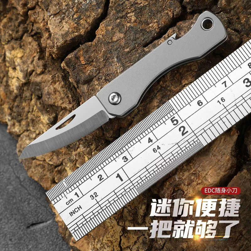 Titanium alloy Camping Utility Knife OEM Ready for Wholesale
