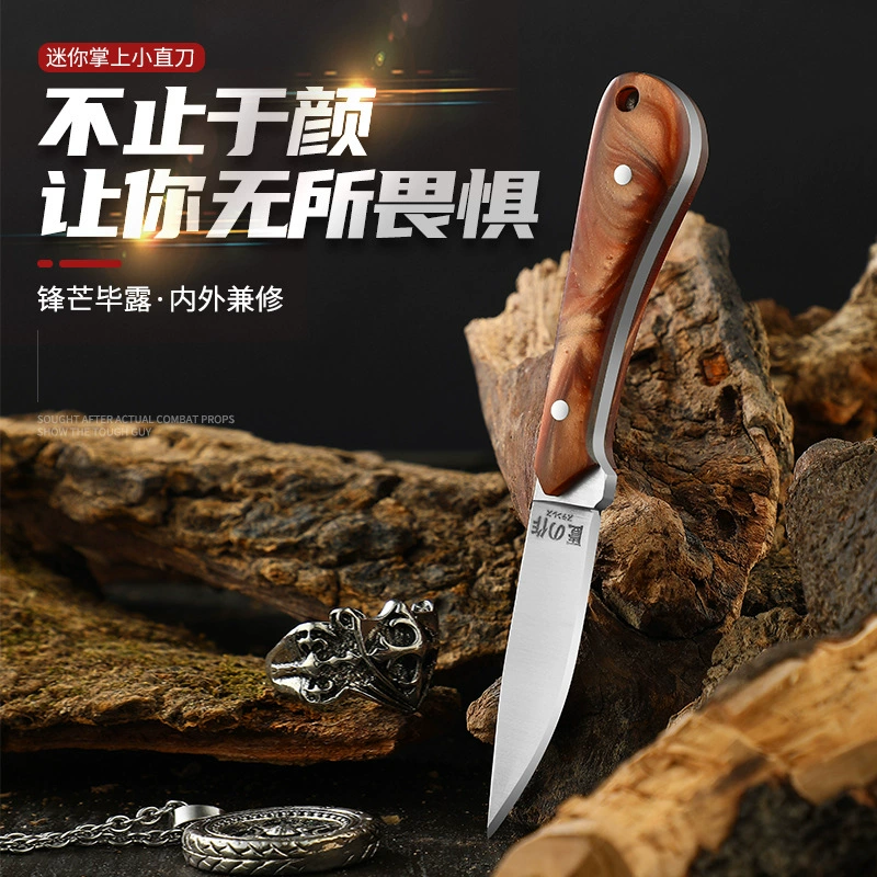 Stainless steel Camping Fixed Blade Knife Catalog Model for Wholesale