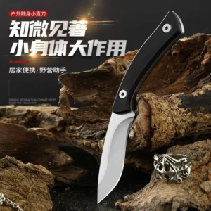 Stainless steel Camping Fixed Blade Knife Retail Display for Wholesale