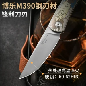 M390 Outdoor Tactical Pocket Knife for Wholesale