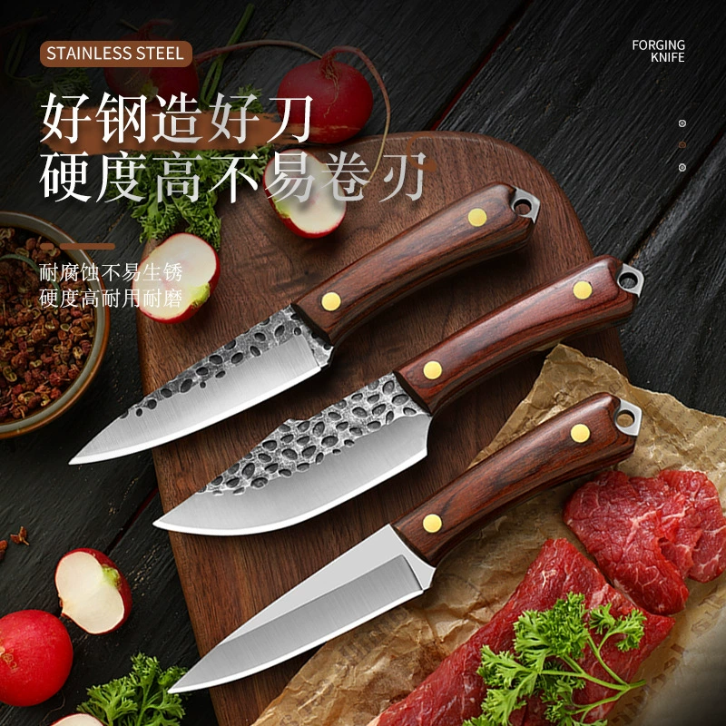 3Cr13 Camping Fixed Blade Knife Retail Display for Wholesale