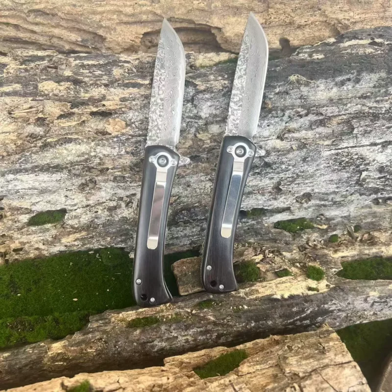 Outdoor Damascus Knife Catalog Model for Wholesale