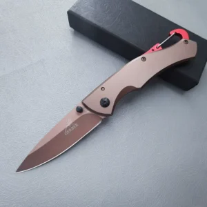 Stainless Steel Outdoor Folding Knife Catalog Model for Wholesale