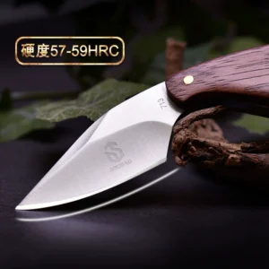 Stainless steel Camping Fixed Blade Knife Retail Display for Wholesale