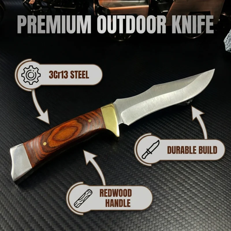 Camping Fixed Blade Knife for Wholesale