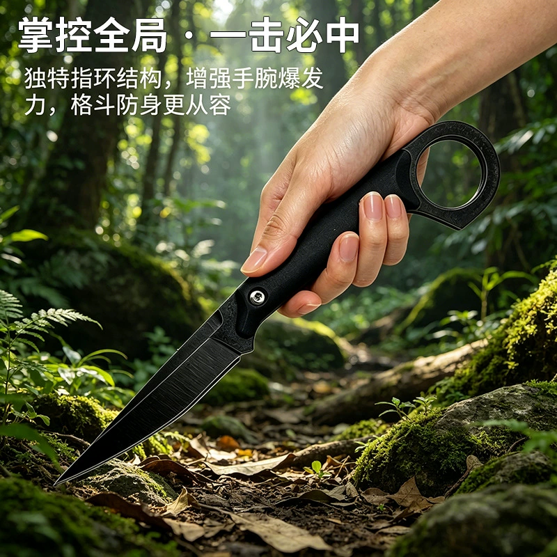 Stainless steel Camping Fixed Blade Knife Catalog Model for Wholesale