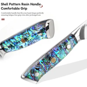 Outdoor Damascus Kitchen Knife Set for Wholesale