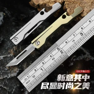 Titanium alloy Outdoor Utility Knife OEM Ready for Wholesale