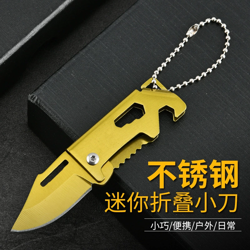 Outdoor Folding Knife N02gold for Wholesale