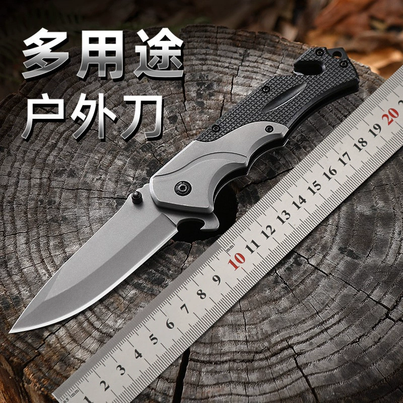 Stainless Steel Outdoor Silver Pocket Knife for Wholesale