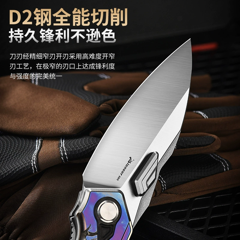 D2 Outdoor Folding Knife Bulk Supply D2 for Wholesale