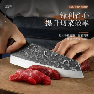 Stainless steel Outdoor Kitchen Knife Retail Display for Wholesale