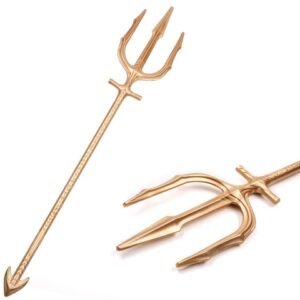 DC Comics Cosplay Spear - Golden Justice League Aquaman Style, 100 cm PU Foam