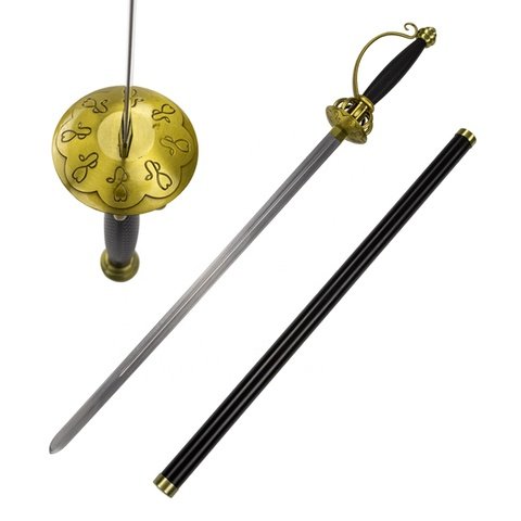 One Piece Rapier Sword - Cavendish Durandal Style, 100 cm