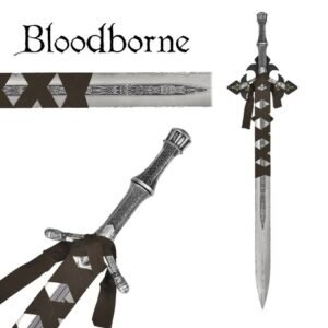Bloodborne Cosplay Sword - Initial Version Fittings Hunter Ludwig Style, 101 cm Stainless Steel