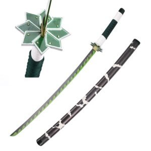 Demon Slayer Katana Sword - Steel Samurai Sanemi Shinazugawa Style, 104 cm