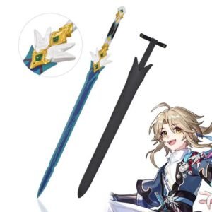 Honkai Cosplay Sword - Star Rail Yanqing Flying Style, 105 cm Stainless Steel