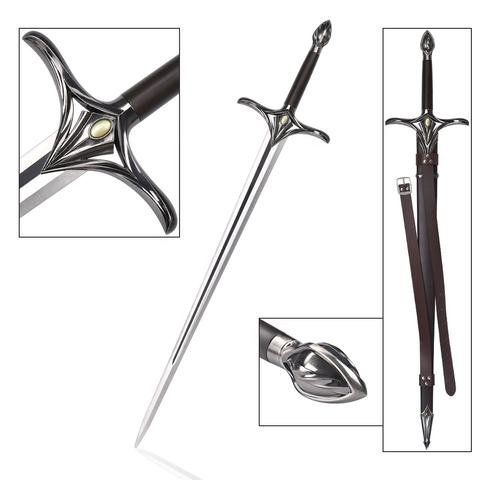 110cm-1-4kg-Lord-Rings-440ss-Blade.jpg_480x480.jpg The Lord of the Rings Cosplay Sword - 1 4kg Lord Rings Matte Style, 110 cm 440SS - Image 1