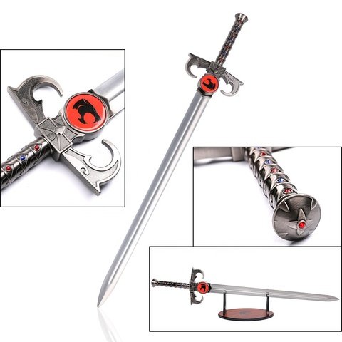 120cm-Anime-Sword-440ss-Blade-Weapon-Cosplay.jpg_480x480.jpg ThunderCats Cosplay Sword - Lion Omens Stand Style, 120 cm 440SS