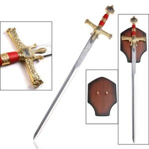 Fantasy Cosplay Cosplay Sword - Medieval 10th Century Historical King Style, 120 cm 440SS