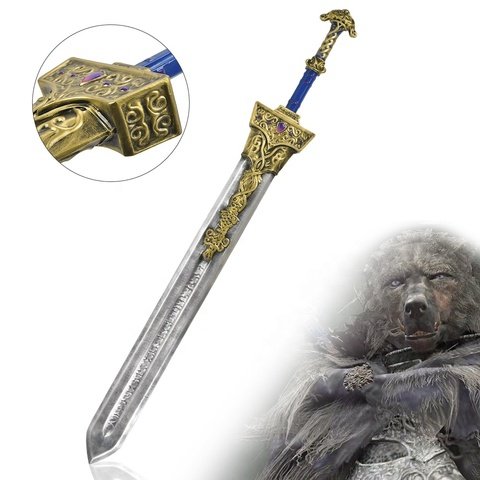 130cm-Full-Scale-Game-Replica-for-Cosplay.jpg_480x480.jpg Elden Ring Long Sword - Full Scale Blaidd Half Wolf Style, 130 cm Resin - Image 1