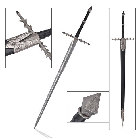136cm-1-1-LOTR-Lord-of-Rings.jpg_480x480.jpg The Lord of the Rings Long Sword - 1:1 Lord Rings Ringwraith Witch Style, 136 cm 440SS - Image 1