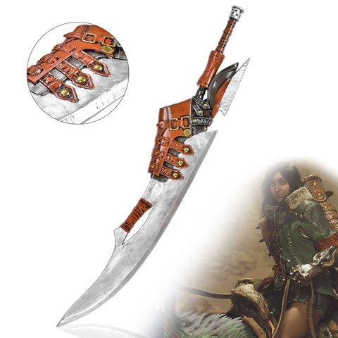 140cm-1-1-Scale-Hope-Blade-Resin.jpg_480x480.jpg Monster Hunter Long Sword - 1:1 Scale Hope Fiberglass Wilds Style, 140 cm Resin - Image 1