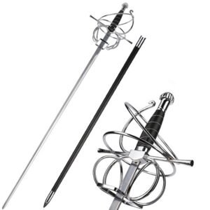 Chinese Renaissance Style Rapier Sword Set