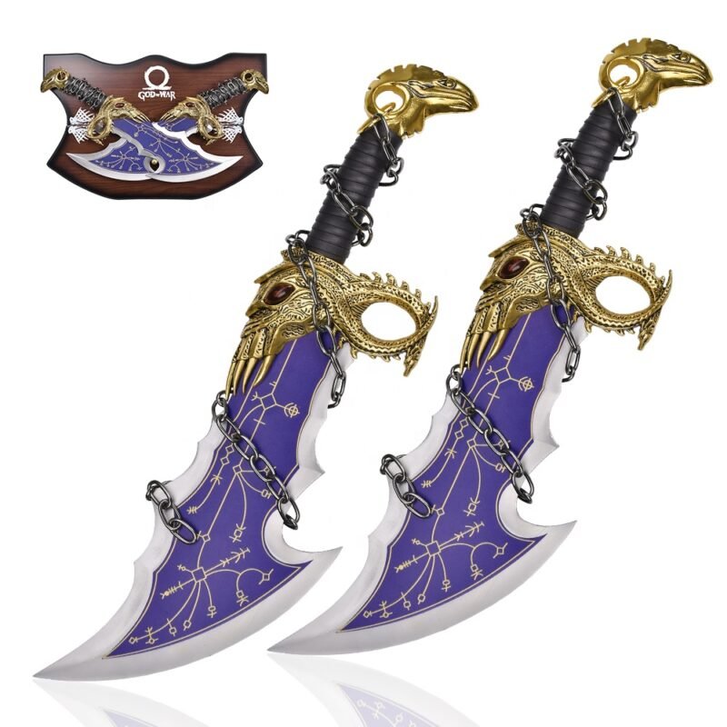 God of War Cosplay Sword - GOW Ragnarok Full Size Kratos Style, 21 in