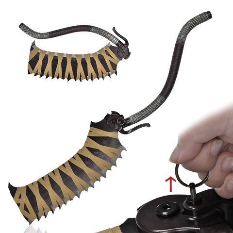 41in-Bloodborne-Board-Game-Full-Metal-Foldable.jpg_480x480.jpg Bloodborne Cosplay Sword - Board Full Foldable Hunter Saw Style, 41 in - Image 1
