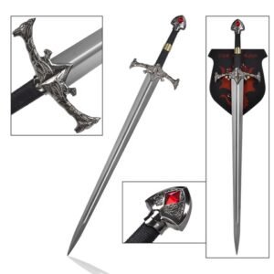 Game of Thrones Cosplay Sword - Book Edition House Dragon Aegon Style, 42 in