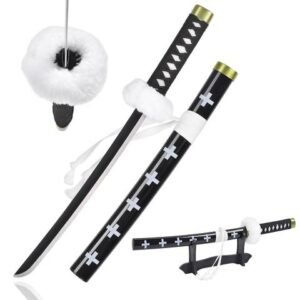 One Piece Katana Sword - Iron Trafalgar Law Kikokou Short Style, 45 cm