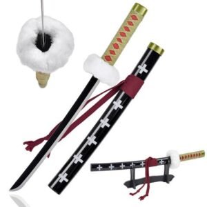 One Piece Katana Sword - Surgeon Death Trafalgar Law Kikokou Style, 45 cm Stainless Steel