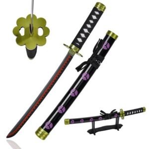 One Piece Katana Sword - Roronoa Zoro Mini Shusui Style, 45 cm Stainless Steel