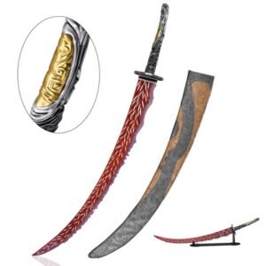Elden Ring Katana Sword - Shadow Erdtree Dragon Hunter's Great Style, 48 in 440SS