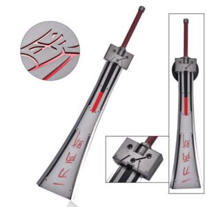 Final Fantasy VII Cosplay Sword - 6 4kg Remake FF 7 Style, 52.75 in